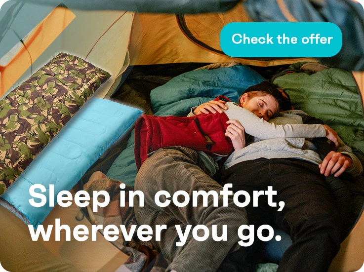 Sleeping bags - sleep in comfort, wherever you go