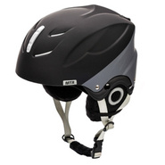 Ski helmet Meteor Lumi S 53-55 cm black / gray