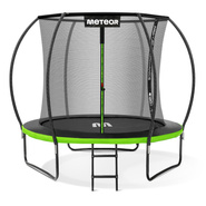 Trampoline Meteor TRP-8ft 243 cm green