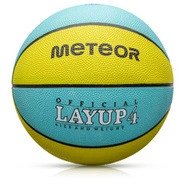 Basketball Meteor Layup 4 yellow/blue