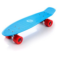 FISHBOARD METEOR neon blue/red/silver