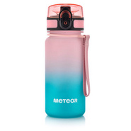 Meteor sports water bottle 350 ml pink/turquoise