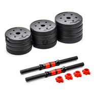 Meteor 20 KG bituminous dumbbell set