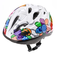 Kids bike helmet KS07 S 48-52 cm Colorful Flowers