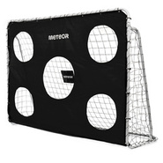Meteor Football Goal with Target Mat Meteor 240x170x80 cm