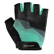 Bike gloves Meteor MX22 XS black/mint