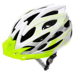 Meteor cycling helmet Gruver L 58-61 cm white/green