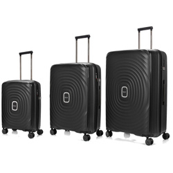 Suitcase SwissBags Echo set black