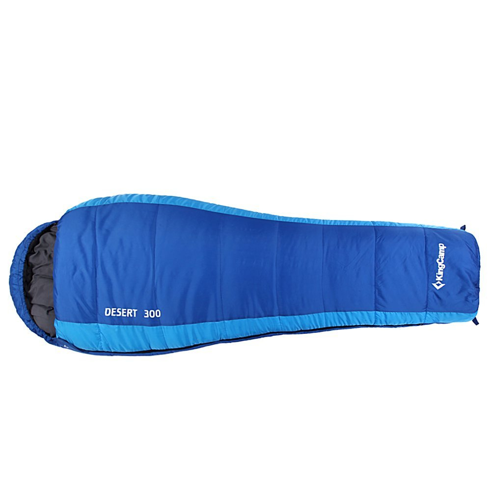 KING CAMP SLEEPING BAG DESERT 300 KS3138 blue 215 x 80/55cm \ Blue