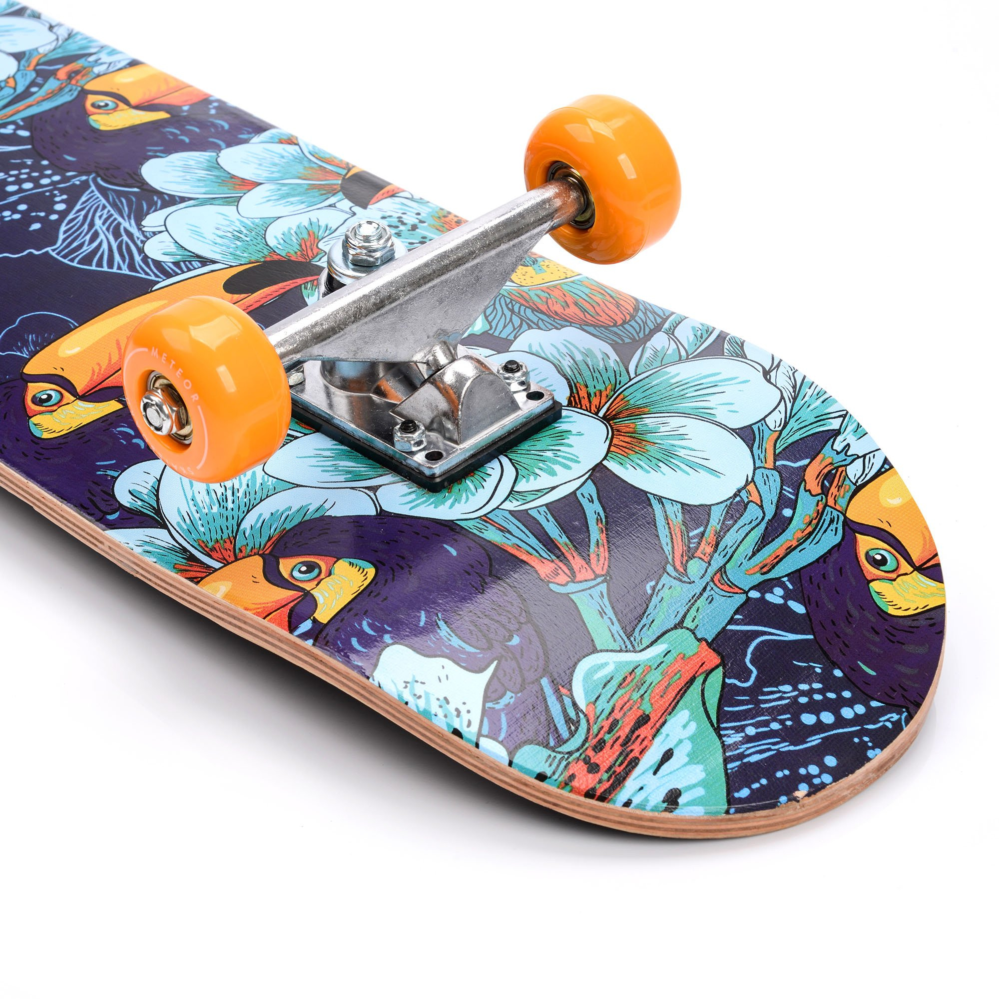 SKATEBOARD METEOR WOODEN JUNGLE Jungle SKATE \ SKATEBOARDS SPORT