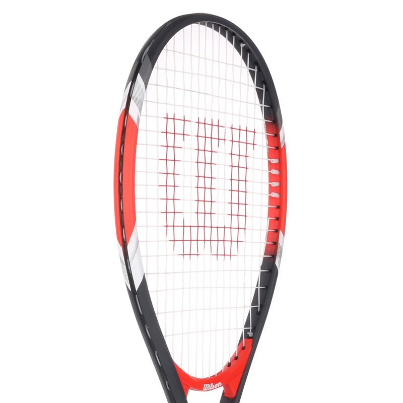 wilson black and red racket