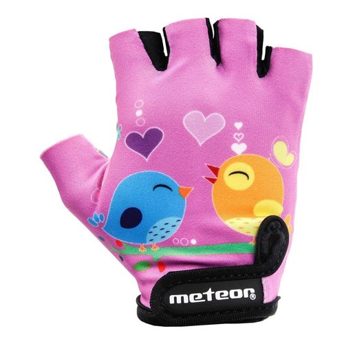 Meteor Kids M Owl cycling gloves