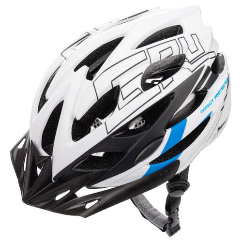 Meteor cycling helmet Gruver S 52-56 cm blue/black/white