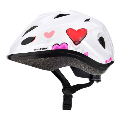 Meteor cycling helmet KS07 S 48-52 cm Hearts