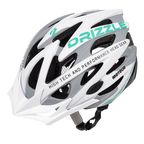 Meteor cycling helmet MV29 Drizzle M 55-58 cm mint/white/grey