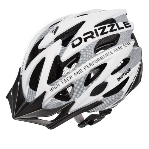 Meteor cycling helmet MV29 Drizzle M 55-58 cm white/grey