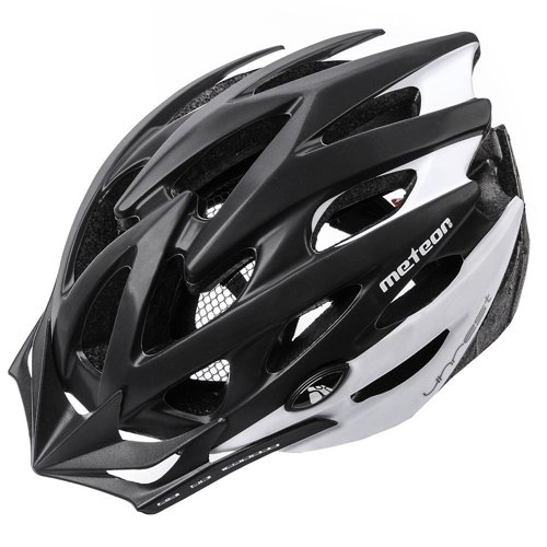 Meteor cycling helmet MV29 Unrest M 55-58 cm black/white