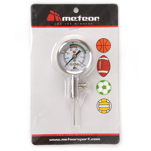 PRESSURE GAUGE TO MEASURE THE PRESSURE IN BALLS