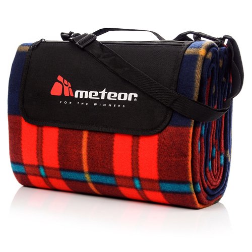 Picnic Blanket Meteor XL 180x200 cm red checker