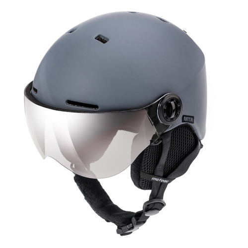 Ski helmet Meteor Falven M 55-58 cm gray