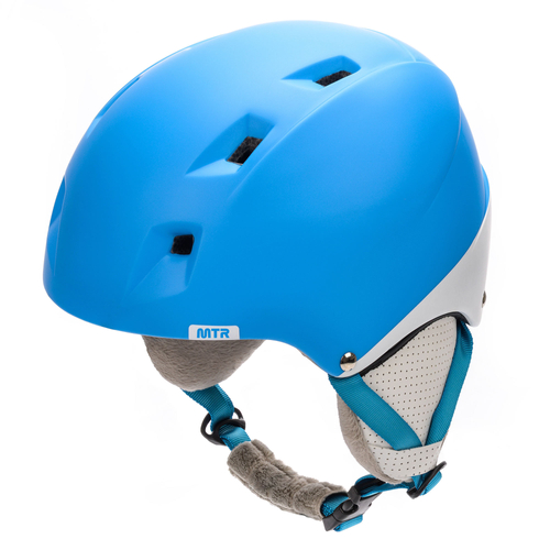 Ski helmet Meteor Kiona S blue/white 53-55 cm