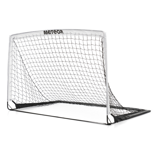 Meteor Football Goal 120x76x76 cm black/white