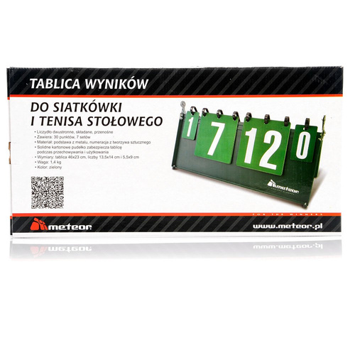 Tablica wyników liczydło do gier Meteor NR1-30