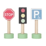 Wooden car set