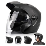 Motorcycle helmet Meteor Hekato M 57-58 cm black