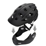 Full-face bicycle helmet Meteor Hydra S 51-55 cm black