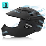 Full-face bicycle helmet Meteor Hydra M 55-58 cm black
