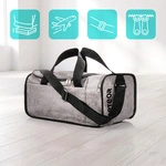 Fitness bag Meteor Nepr 20 l melange grey/black