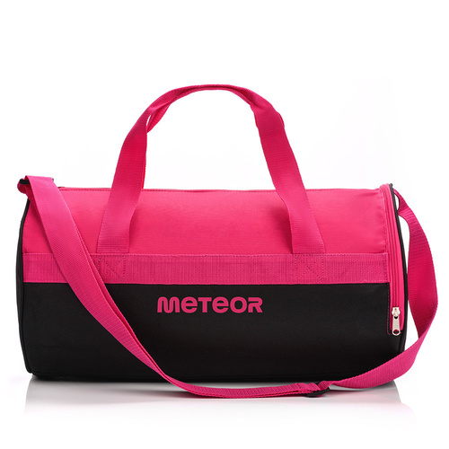 Fitness bag Meteor Siggy 25 l pink/black