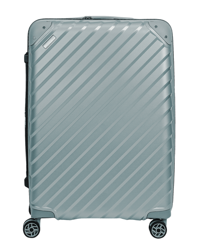 SwissBags Diamond cut medium case 67 cm metallic blue