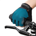 Rękawiczki rowerowe Meteor MX51 XL czarny/niebieski
