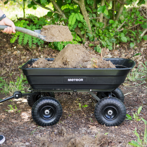 Meteor 3-in-1 tipper cart TC-250 black