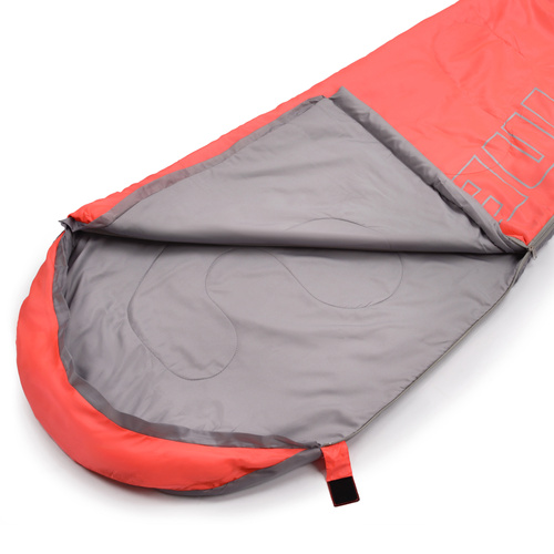 Meteor Sleeping bag Ymer neon orange / gray