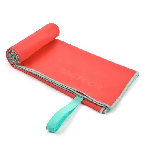 Quick-drying towel Meteor XL 110x175 cm coral