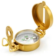 Meteor metal compass round