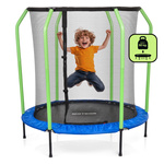 Trampolina dla dzieci Meteor TRP-55 150 cm niebieski/zielony