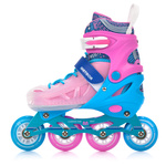 Inline skates Meteor Loky S 30-33 pink/blue