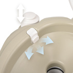 Portable toilet Meteor 20 l CHH- 5020TD