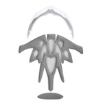 Bike helmet Meteor Ovlo S 52-56 cm white/mint