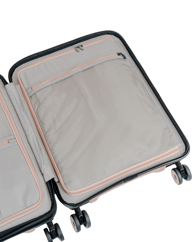 Walizka kabinowa SwissBags Echo 55 cm Różowy