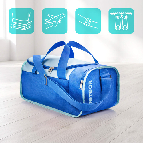 Torba fitness Meteor Nepr 20 l niebieski/jasnoniebieski