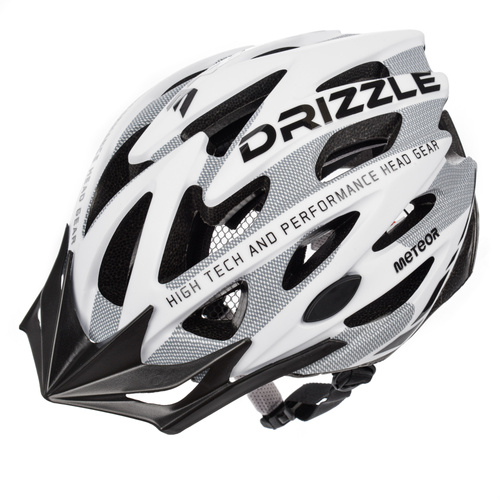 METEOR CYCLING HELMET MV29 Drizzle XL 61-63 cm white / gray