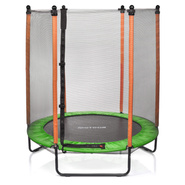 Trampolina dla dzieci Meteor TRP-60 140 cm pomarańczowy/zielony