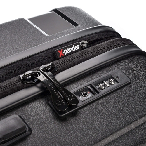 SwissBags Tourist Medium Suitcase 65cm Black