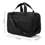 Fitness Bag Meteor Lokman 20 l black