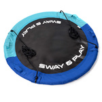 Huśtawka bocianie gniazdo Meteor 130 cm niebieski/ciemny niebieski